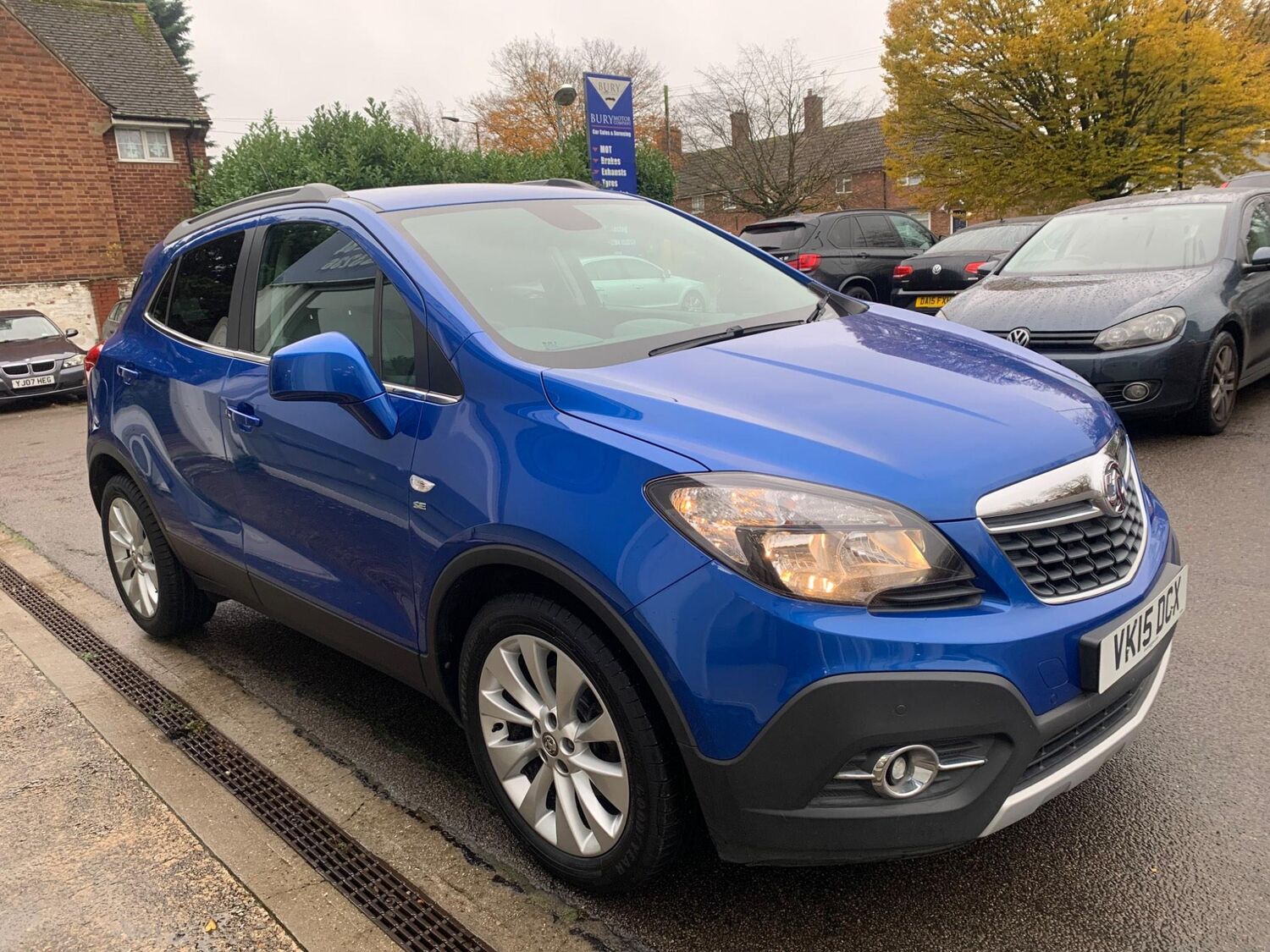 Used VAUXHALL MOKKA 2015 Blue in Bury St Edmunds, Suffolk Bury Motor