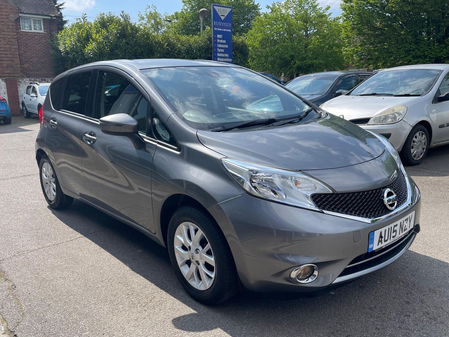 Used NISSAN NOTE 2015 Grey in Bury St Edmunds, Suffolk Bury Motor Company